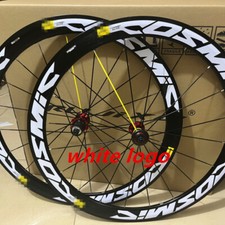 Set ruote bicicletta 700C 30/40/50 mm asse passante freno a V rimozione rapida ruote bici da strada