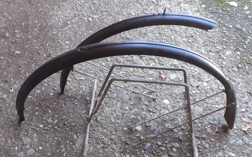 Coppia parafanghi bici - , epoca