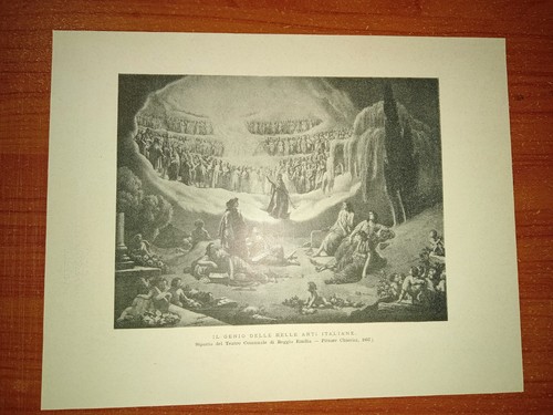 Stampa genio delle belle - il,