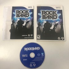 Rock Band 1 (Nintendo Wii) Rockband - COMPLETO CIB