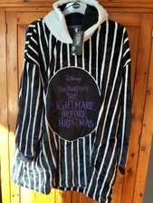 Primark Christmas Nightmare Before Christmas Snuddie per adulti nuovo con etichetta