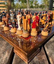 Set scacchi di lusso troiano e