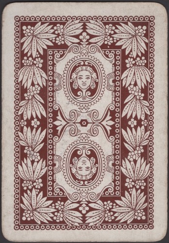 Carta gioco larga singola - da,