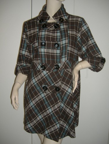 Cappotto giacca donna scozzese - cappotto,