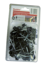 Onduline 50 Chiodi Testa Plastica da 55mm per fissaggio Lastre Ondulate su Legno