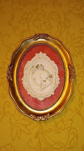 Antico quadro con cornice - , in