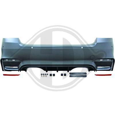 Paraurti posteriore tuning - paraurti,