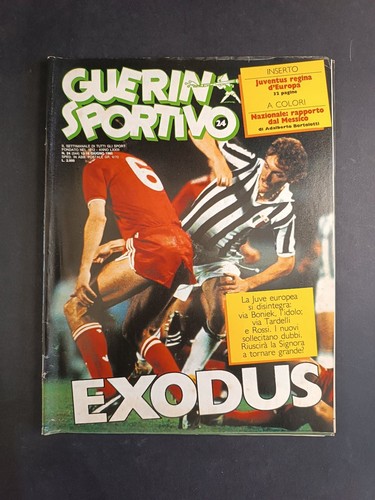 Rivista guerin sportivo exodus - rivista,