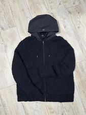 Herno Autentico Bomber Giacca Mix Maglia 70% Alpaca Uomo Taglia 54