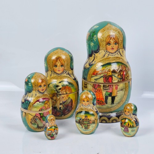 Matrioska russa pezzi - matrioska, 6