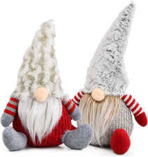 2 Statuette Di Gnomo Di