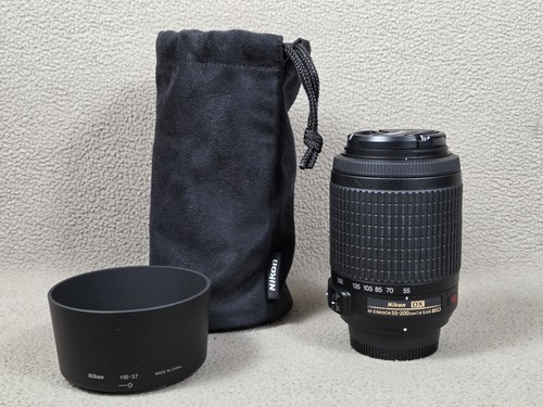 Nikon nikkor 55 200 mm - af-s,