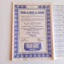 1944 Trains De Roues  Du