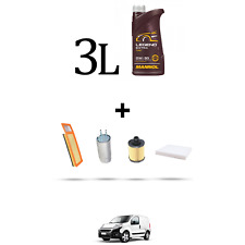 HOFFCAR Kit tagliando 4 FILTRI