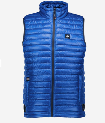 Gilet uomo voile blu imbottito