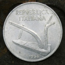 1954R Italy 10 Lire #2