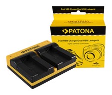 Caricabatteria USB dual Patona