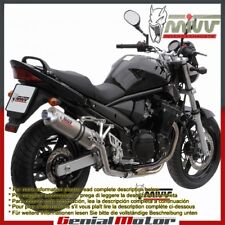 Terminale Scarico MIVV Oval Acciaio inox Alto Suzuki Gsf 650 Bandit 2005 > 2006
