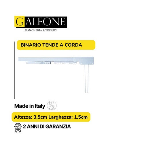 Binario tende soffitto - binario,