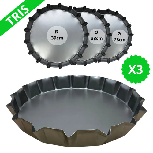 Tris 28cm teglia a - Ø, 33