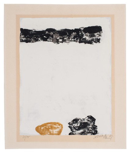 Hsiao chin 蕭勤 litografia - hsiao,