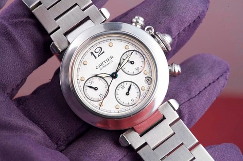 Cartier pasha chronograph 2412 - pasha,