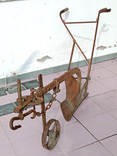 ANTICO ARATRO A TRAINO BUOI IN