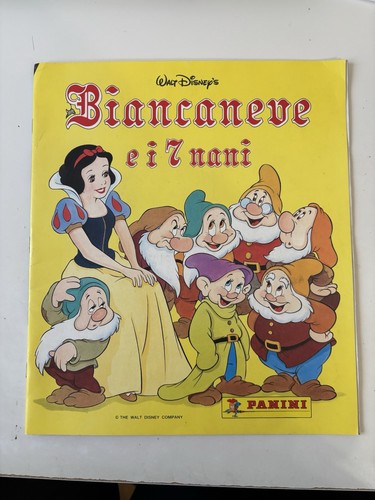 Album figurine biancaneve i - biancaneve, e