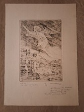 Acquaforte di Remo Wolf  "le