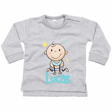 Felpa neonato personalizzata