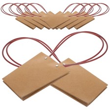 Sacchetto regalo per fiori in carta kraft portatile da 10 pezzi