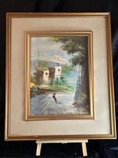 Ecole Italienne XXè - Huile