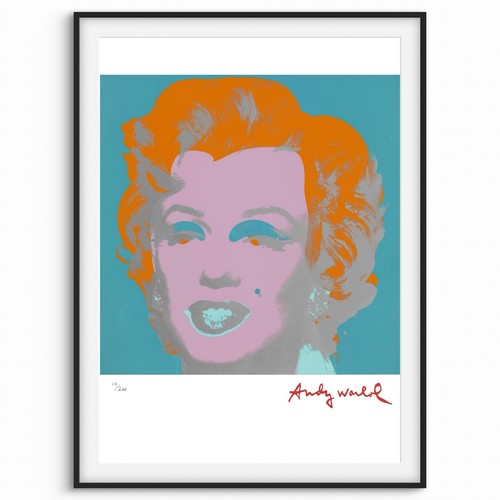 Firmato andy warhol blue - andy,