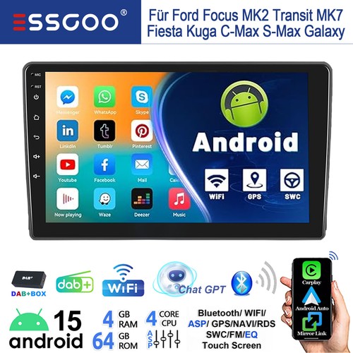 Autoradio dab android - android, 9"