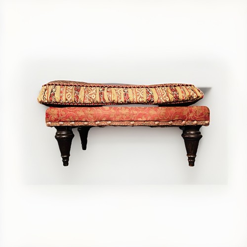 Pouf poggiapiedi stile antico - pouf/poggiapiedi,