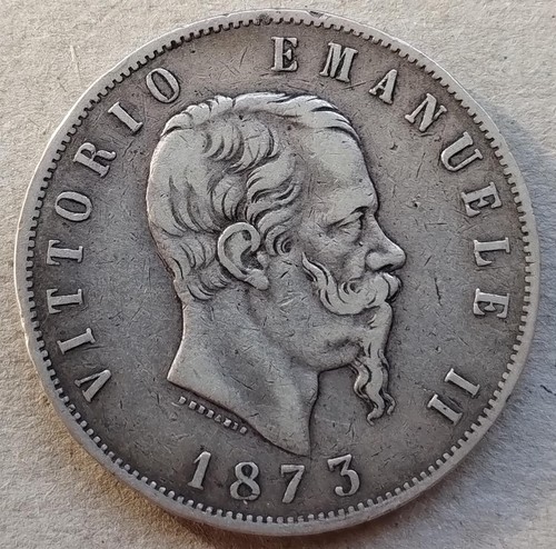 Vittorio emanuele 5 lire - -,
