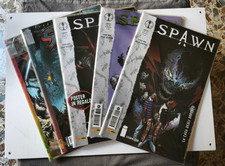 spawn numeri 98 99 100 101 102 con poster imbustati perfetti panini comics
