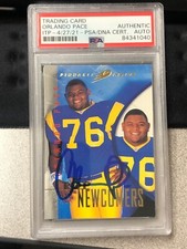 ORLANDO PACE PSA 1997 Pinnacle