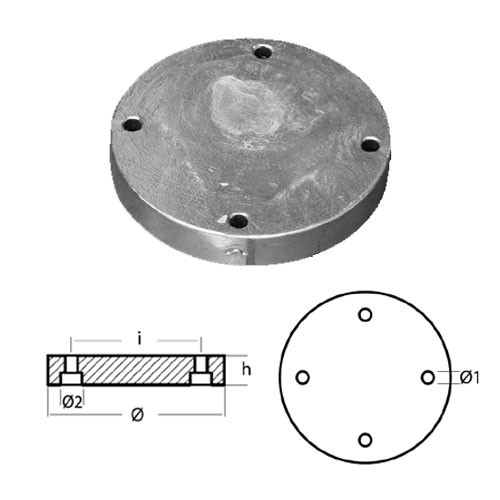 Tecnoseal 19004 anodo ogiva - tecnoseal,