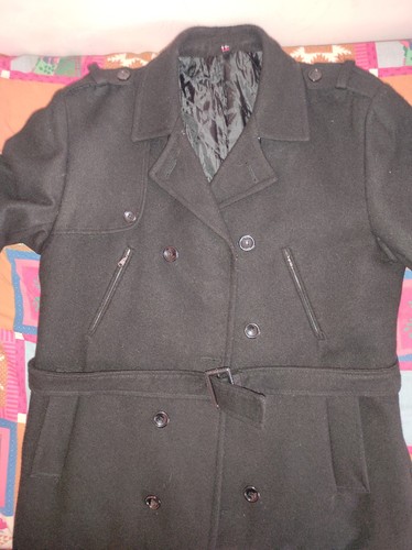 Cappotto uomo nero doppiopetto - uomo,