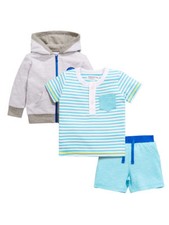 Baby Boys 3 Piece Set in Blue
