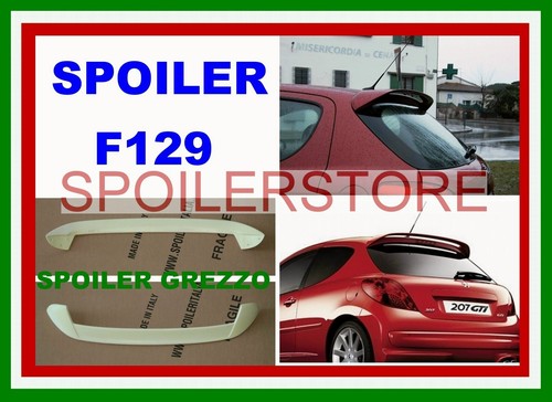 Spoiler alettone peugeot 207 - spoiler,
