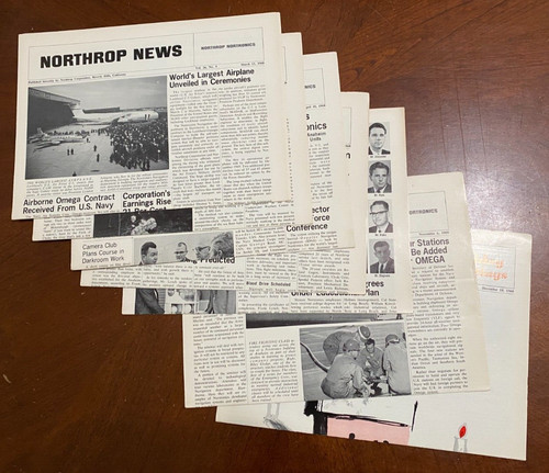 1968 northrop news employee - northrop,