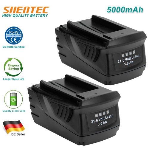 5000mah batteria agli - 2x, 21.6v