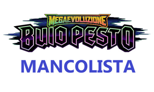 Mancolista carte set buio - set,