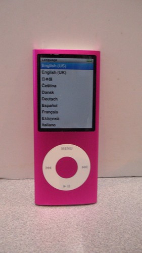 Apple ipod nano pink 4th - nano,