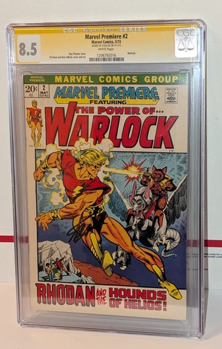 1972 marvel premiere cgc - 1972, #2