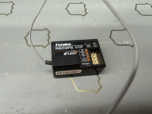 Futaba r603fs channel 4ghz - 3-channel, 2.4ghz