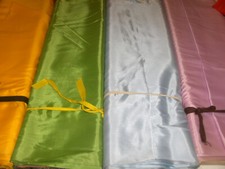 LOTTO FODERA 15 MT BEMBERG / ACETATO ALT 1,40 mt FONDO MAGAZZINO CON SEGNI TEMPO