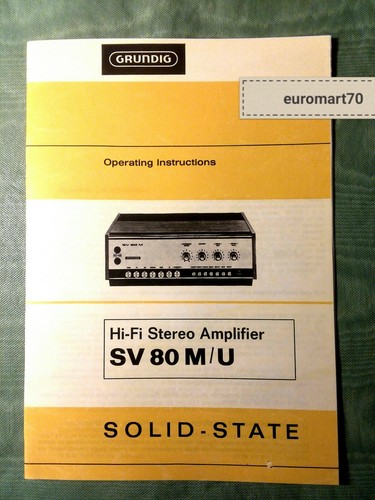 Istruzioni per uso grundig - l'uso,